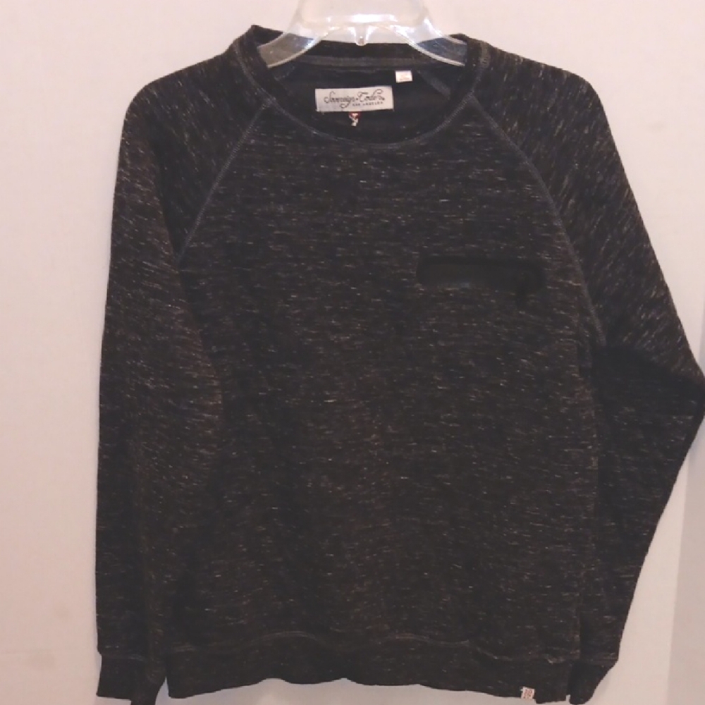 SOVEREIGN CODE LOS ANGELES BLACK & GRAY CREWNECK SWEATER